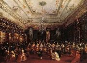 GUARDI, Francesco Ladies Concert at the Philharmonic Hall oil painting